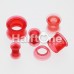 Basic Acrylic Smooth Flared Screw-Fit Tunnel Plug