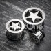 Star Steel Single Flared Ear Gauge Hollow Plug