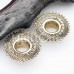Golden Brass Afghan Filigree Ear Gauge Tunnel Plug