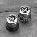 Hypnotic Steel Single Flared Ear Gauge Plug