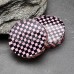 Supersize Classic Checker Inlay Double Flared Ear Gauge Plug