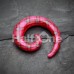 Classic Plaid Checker Acrylic Ear Gauge Spiral Taper