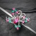 Glam Butterfly Sparkle Industrial Barbell
