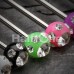 Acrylic Aurora Gem Ball Industrial Barbell