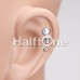 Colorline Gem Sparkle Cartilage Tragus Earring
