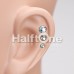 Colorline Gem Sparkle Cartilage Tragus Earring