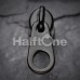 Blackline Simple Zipper Steel Fake Plug 