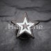 Blackline Star Embossed Steel Fake Plug 