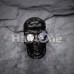 Blackline Luster Skull Steel Fake Plug 