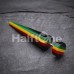 Rasta Jamaican Stripe UV Acrylic Fake Taper 