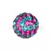 Dazzling Spiral Multi-Sprinkle Dot Belly Button Ring
