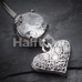 Mini Cubic Zirconia Heart Sparkle Belly Button Ring