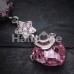 Star Heart Gem Sparkle Cubic Zirconia Belly Button Ring