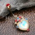 Golden Magic Mirror on the Wall Belly Button Ring