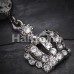 Dazzling Royal Crown Belly Button Ring