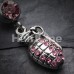 Hand Grenade Sparkle Belly Button Ring