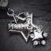 Sparkling Heart Star Dangle Belly Button Ring