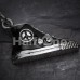 High Top Peace Sneaker Charm Belly Button Ring