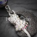 Moonlight Dream Kitty Belly Button Ring