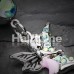 Adorable Moon Hugging Fairy Belly Button Ring