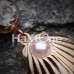 Rose Gold Ariel's Shell Dangle Belly Button Ring