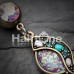 Vintage Boho Opal Sparkle Journey Belly Button Ring