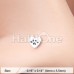 Heart Paw Animal Lover Nose Stud Ring