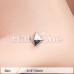 Pyramid Nose L-Shape Nose Ring