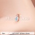 Rose Gold Glamourous Sparkling Nose Stud Ring