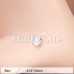 Opal Sparkle Prong Set Nose Stud Ring