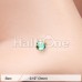 Golden Opal Sparkle Prong Set Nose Stud Ring