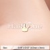 Golden Dainty Princess Crown Icon L-Shaped Nose Ring