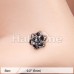Camellia Flower Filigree Icon L-Shaped Nose Ring