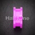 Neon Colored Acrylic Screw-Fit Ear Gauge Tunnel Plug