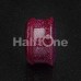 Glitter Shimmer Single Flared Ear Gauge Plug