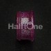 Glitter Shimmer Single Flared Ear Gauge Plug