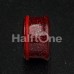 Glitter Shimmer Single Flared Ear Gauge Plug