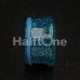 Glitter Shimmer Single Flared Ear Gauge Plug