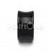 Hollow Star Double Flared Ear Gauge Plug