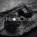 Charming Chrysanthemum Flower Single Flared Ear Gauge Plug
