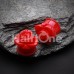 Wild Rose Flower Blossom Single Flared Ear Gauge Plug