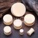 Solid Silicone Ear Skin Double Flared Plug