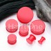 Solid Silicone Ear Skin Double Flared Plug