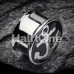 Classic Sailor Anchor Double Flared Ear Gauge Plug