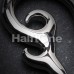 Devil's Horn Steel Ear Gauge Spiral Hanging Taper 