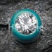 Metallic Coated Iridescent Gem Single Flared Ear Gauge Plug Metallic Coated Iridescent Gem Single Flared Ear Gauge Plug