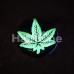 Glow in the Dark Cannabis Weed Cartilage Tragus Earring