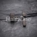 Blackline Cross Embossed Steel Fake Plug 