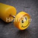 Smiley Yellow Acrylic Fake Taper 