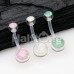 Opal Gem Bio Flexible Shaft Acrylic Ball Belly Button Ring